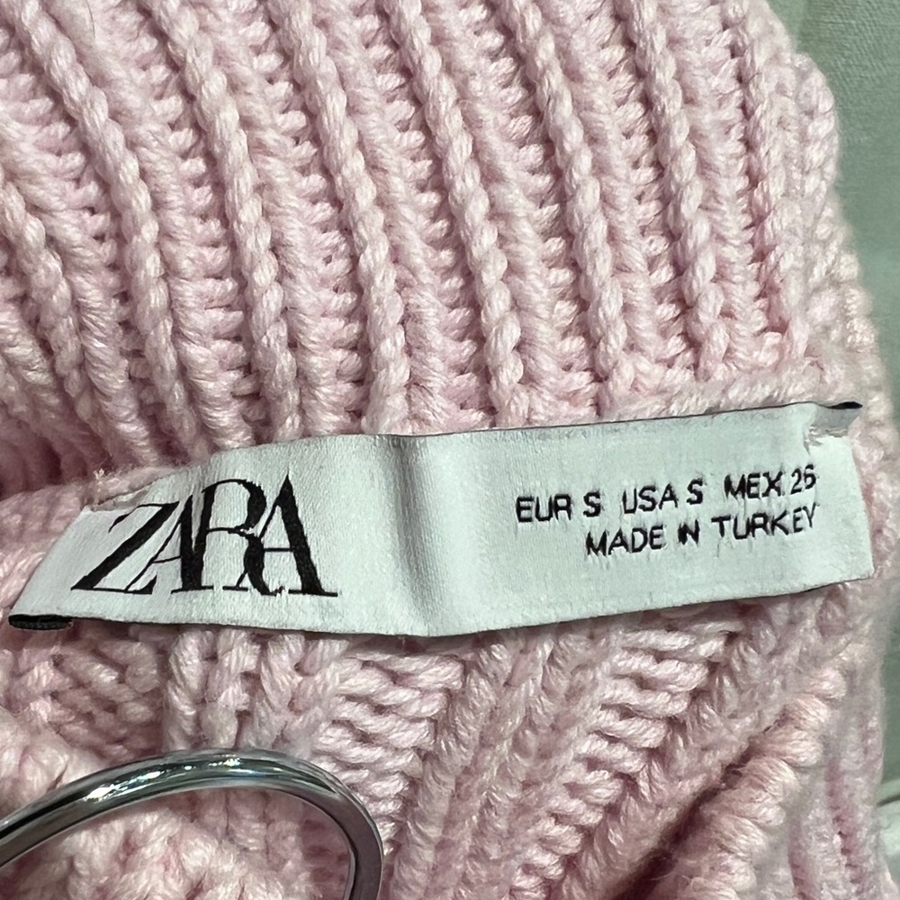 NWOT Zara Sleeveless Knit Sweater - Picture 5 of 5